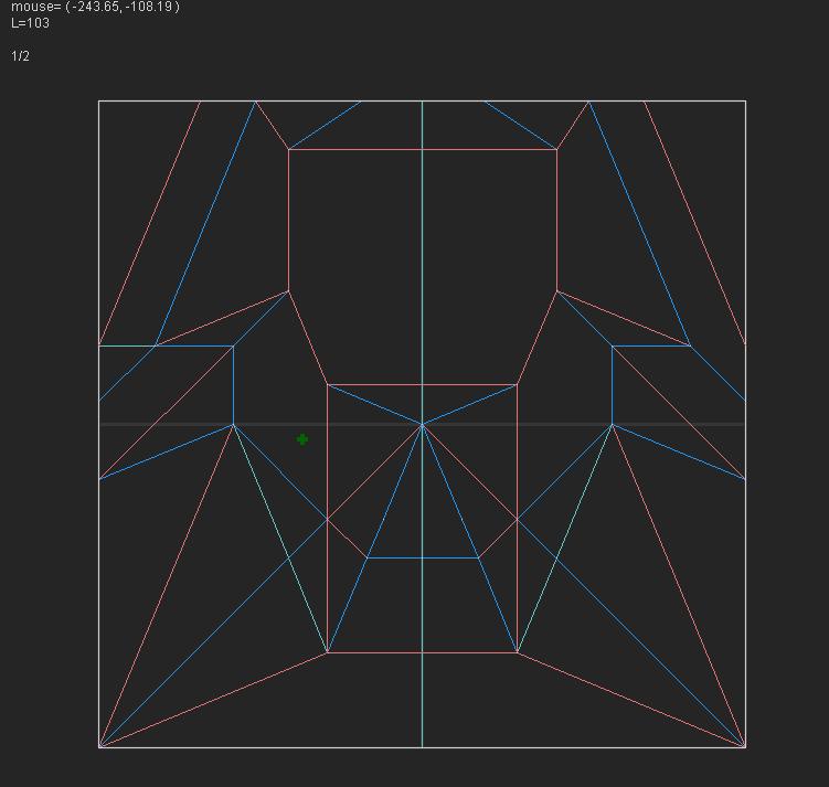 Frog Crease Pattern